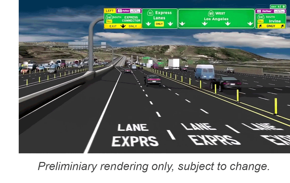 241/91 Express Connector Rendering